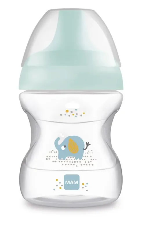 MAM Learn To Drink Cup Blue 6+m 190 ml