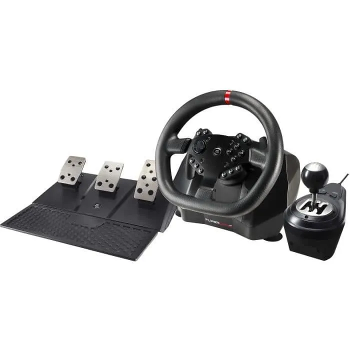 Subsonic Superdrive GS950-X Steering Wheel – Wired Controller – Sony PlayStation 4