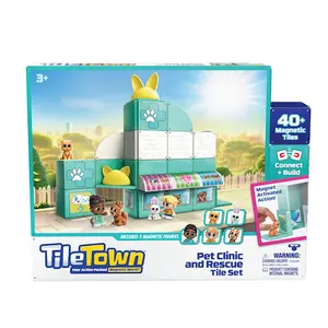 Djursjukhus Tile Town Magnetleksak