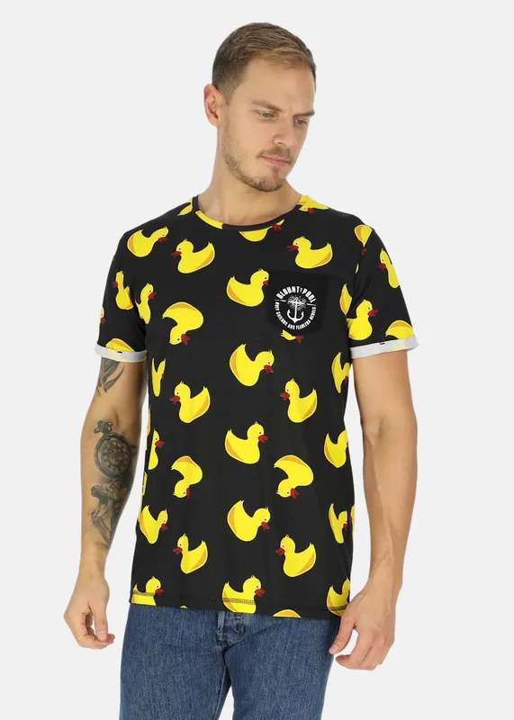 Tropical Pocket Tee (#9856)