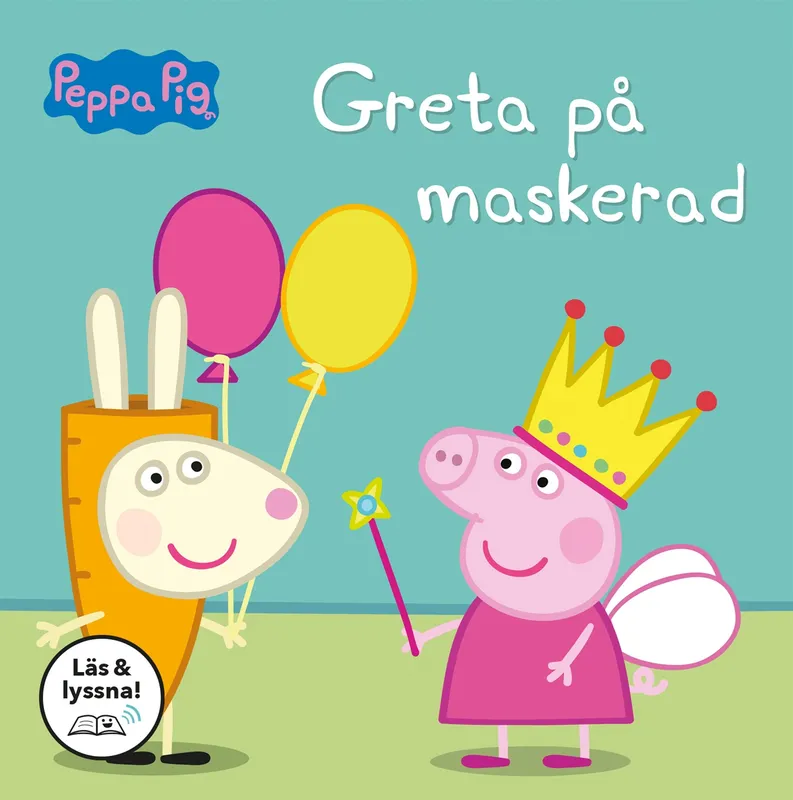 Greta Gris – Greta på maskerad (Läs & lyssna), E-bok
