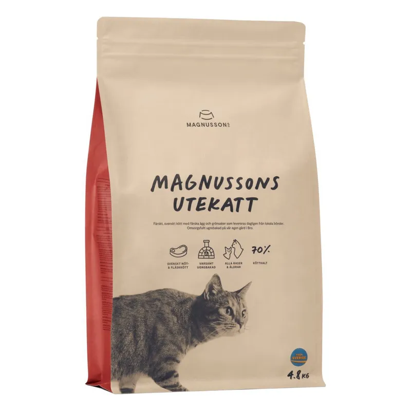 Foder Utekatt – 4,8 kg
