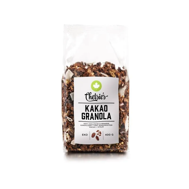 Chelsie’s Organic Kakao Granola 400 g
