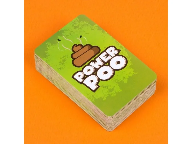Thumbs Up! Card game ”Power-Poo” (quartet)