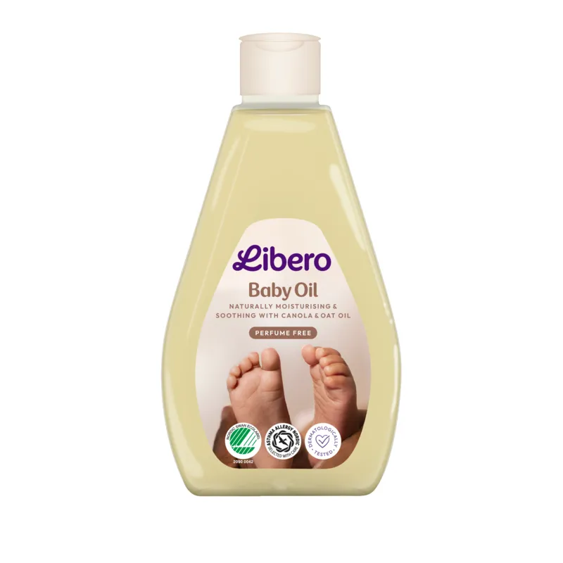 Babyolja Libero – 150ml oparfymerad – 8 st