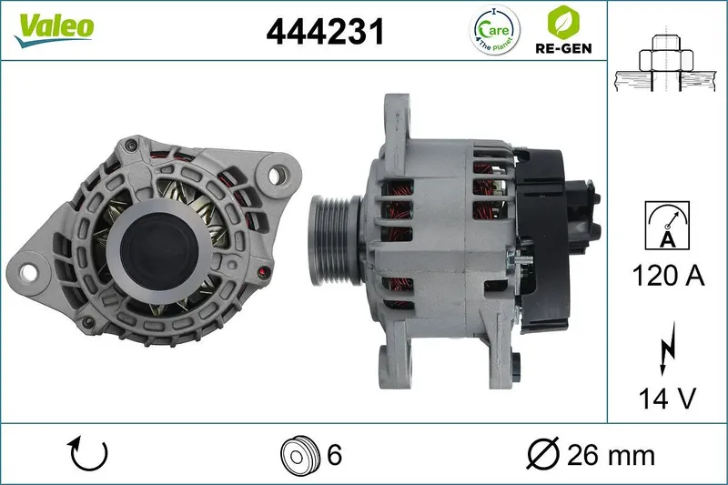 VALEO 444231 Generator