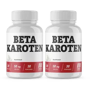 North Nutrition Betakaroten 50mg 2x30 Kapslar