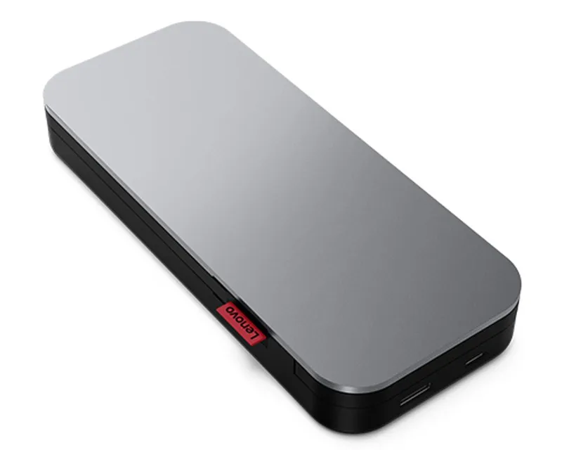 Lenovo Go Usb-c Laptop Power Bank (20000 Mah) 20000mah Grå, Svart