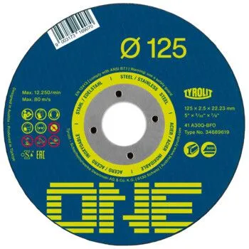 Tyrolit ONE Kapskiva rak, 2IN1 150×1,6 mm