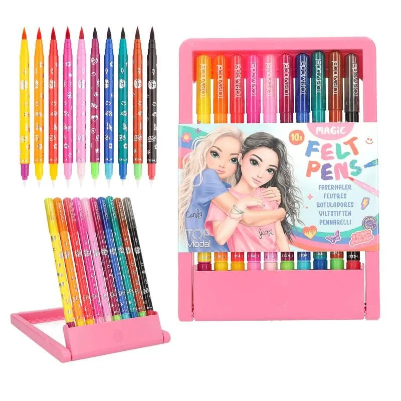 TOPModel Magiska Tuschpenna 10-Pack