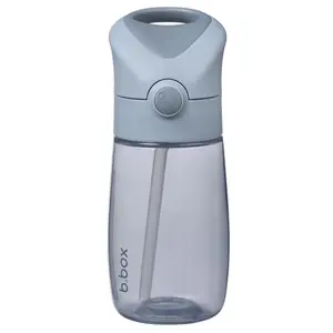 b.box Vattenflaska 380 ml med Sugrör, Chill out