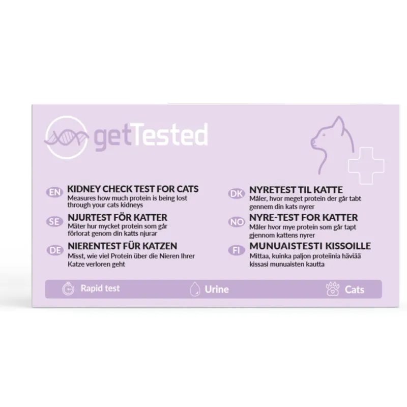 GetTested Njurfunktionstest för Katt
