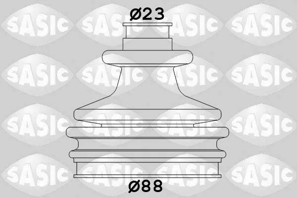 Bälgsats, drivaxel SASIC 2933803