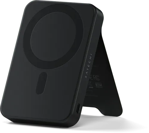 Satechi OntheGo Power Bank Qi2 10K Magnetic Power Bank (Black) - 10000 mAh
