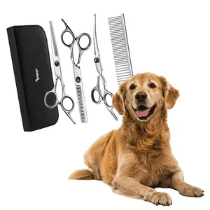 Professionell hundtrimsax för pälsvård