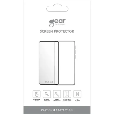 GEAR Härdat Glas 3D Svart iPhone 13 Pro Max/14 Plus