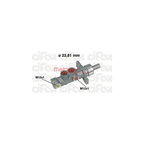 Huvudbromscylinder METZGER 202-358