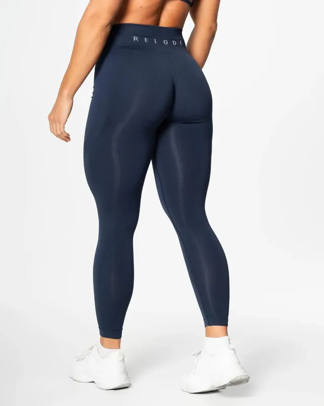 Prime Seamless Tights - Blå (#7277)