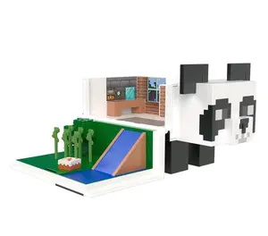 Minecraft MOB Head Mini Panda Playset