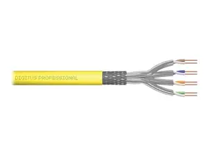 Digitus Bulkkabel Nej Cat 7a 1000m Gul