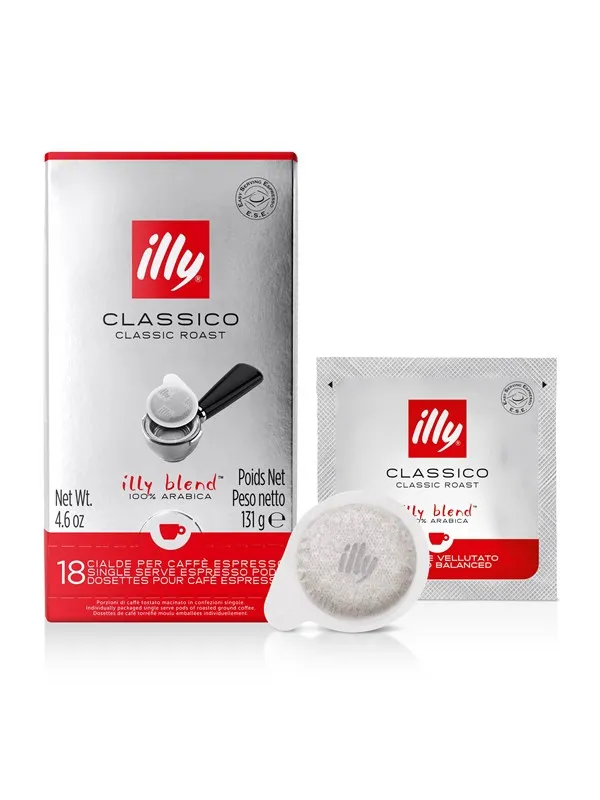 Illy E.s.e Classic Roast 18 Pods Dk