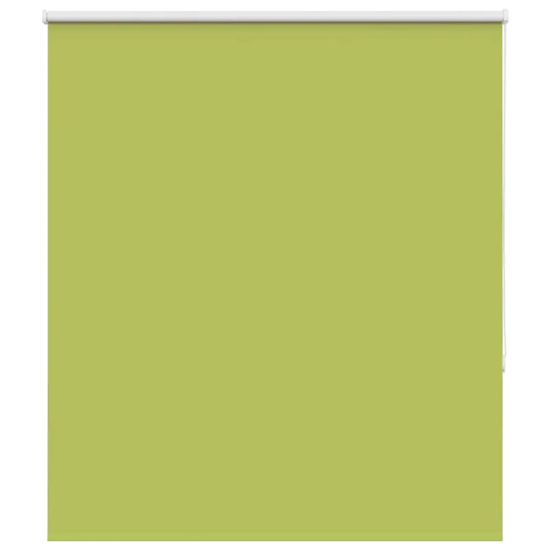 vidaXL Rullgardin mörkläggning blad grön 125×175 cm tyg bredd 121,6 cm