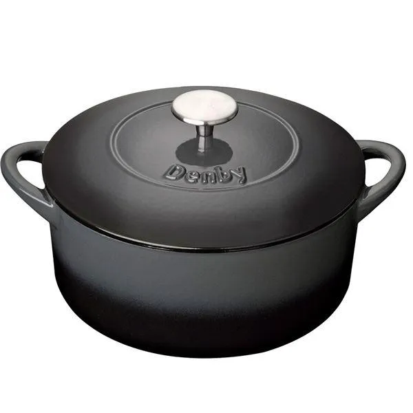Denby Rund Gjutjärnsgryta 26 cm 5,2 l