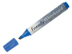 Whiteboardpenna Friendly sned blå