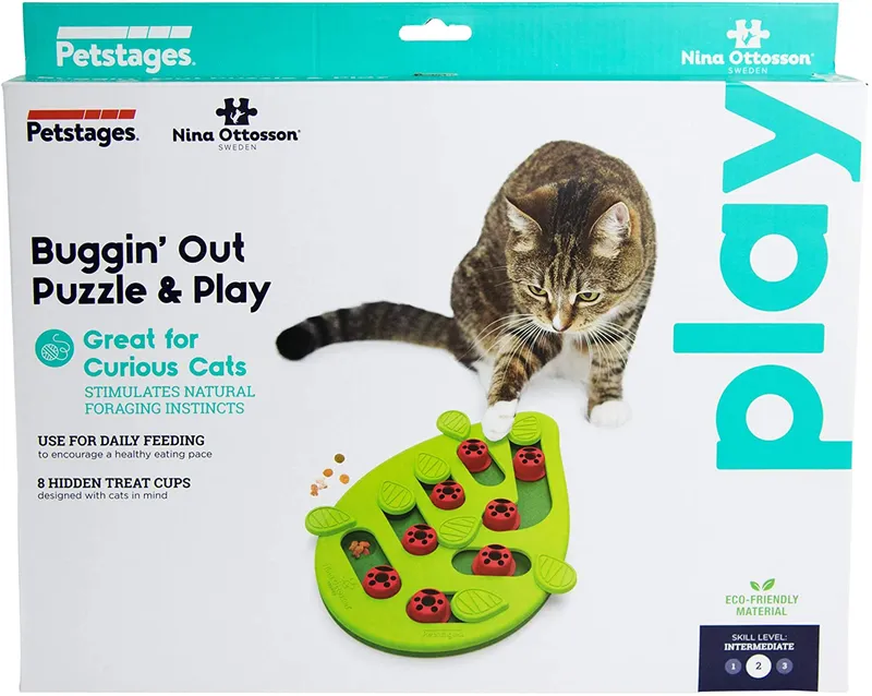 Nina Ottosson Cat Buggin’Out Puzzle & Play Grön