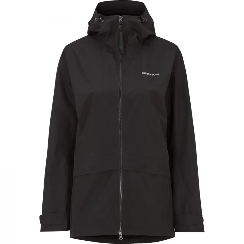 Didriksons Nordic, Regnjacka, Dam, Svart (#2280)
