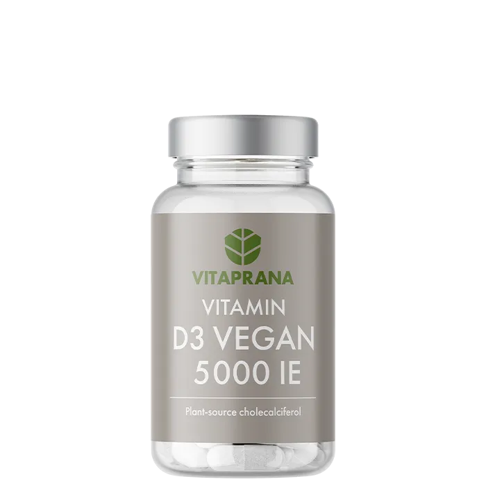 Vegan Vitamin D3 5000 IE 110 kapslar