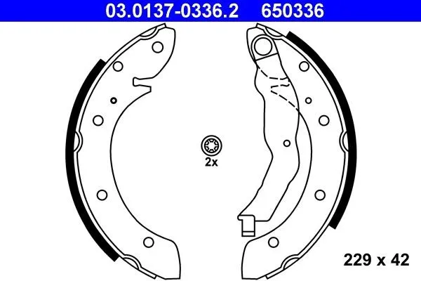 Bromsbacksats ATE 03.0137-0336.2