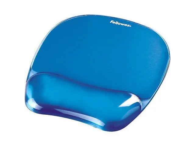 Fellowes Gel Crystal - mustablett med handledskud