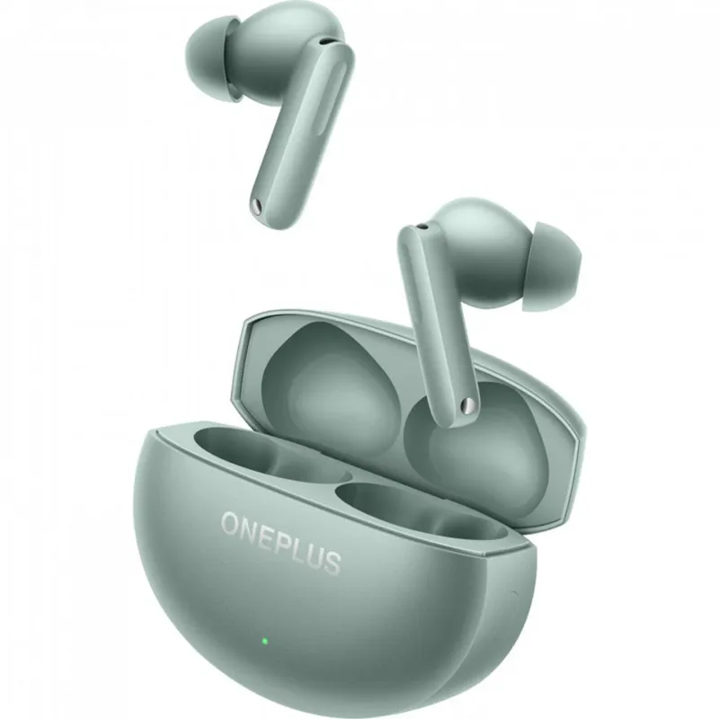 OnePlus Buds 4 helt trådlösa hörlurar, gröna