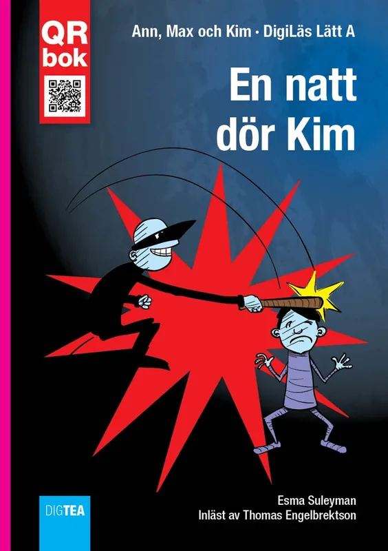 En natt dör Kim – DigiLäs Lätt A, E-bok