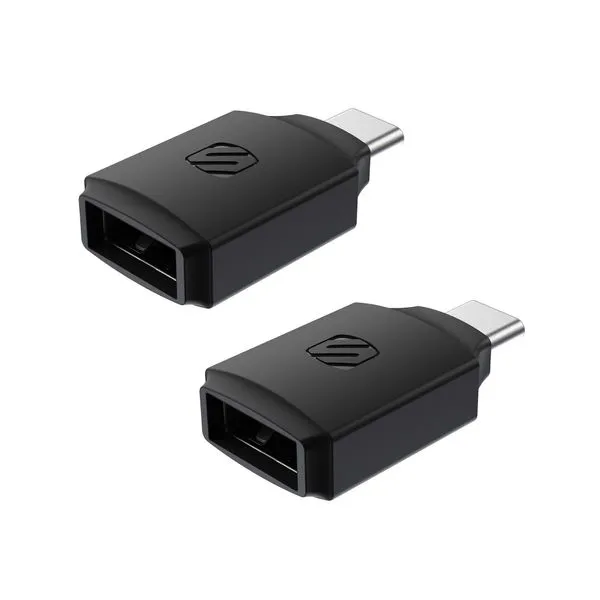 Adapter SCOSCHE Strikeline USB-C - USB-A, 2-pack