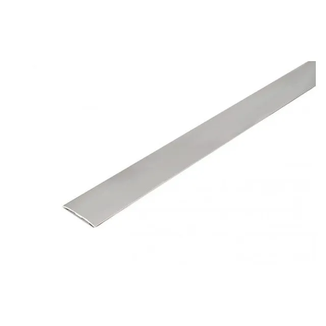 SKARVLIST 38MM SLÄT SILVER 100CM SJÄLVHÄFTANDE | Beijerbygg Byggmaterial