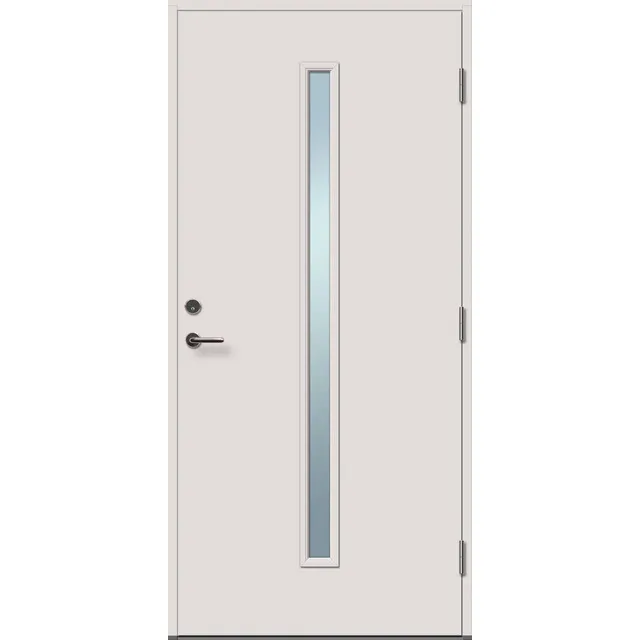 YTTERDÖRR PIA 10X21H VIT KLARG RAW PREMIUM NCS 0502-Y LÅS2002 | Beijerbygg Byggmaterial
