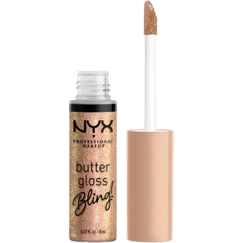 NYX Professional Makeup Butter Gloss Bling 01 Bring The Bling 8 ml