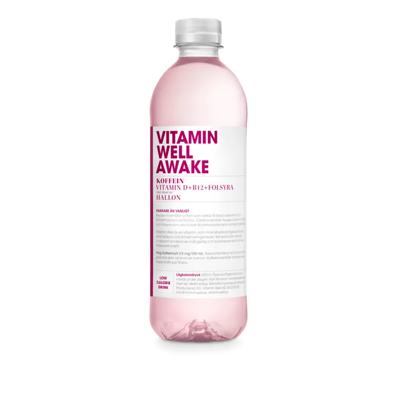 Dryck Vitamin Well Awake 50 cl PET Inkl. pant