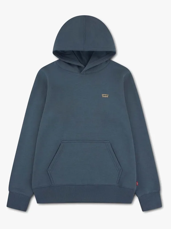 Levi’s LVB Mini Batwing Huvtröja, Dark Slate, 128