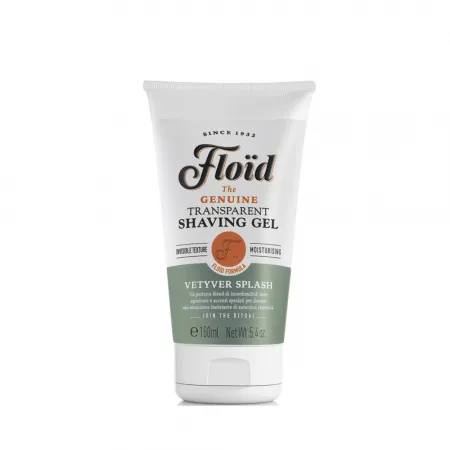 Floïd Transparent Shaving Gel Vetyver Splash