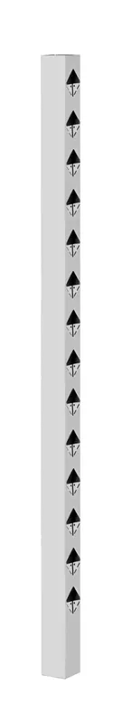 STAKET ÖCKERÖ AVSLUT VIT 1480MM 70X70MM | Beijerbygg Byggmaterial