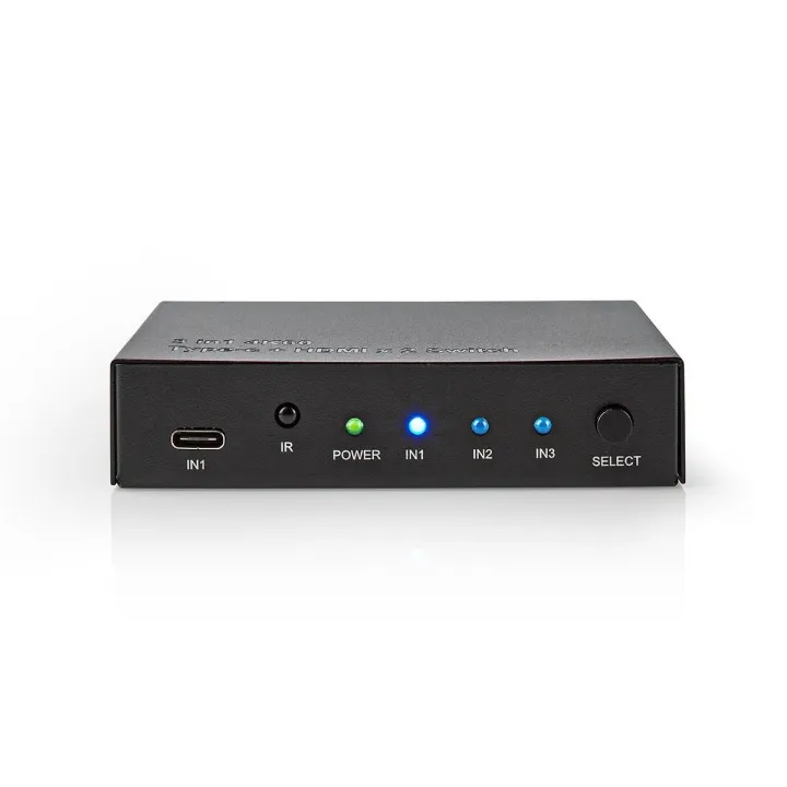 Nedis HDMI Switch, 18.0 Gbps - Antracit