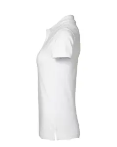 ID Feminin Stretch Polo Vit (#8499)