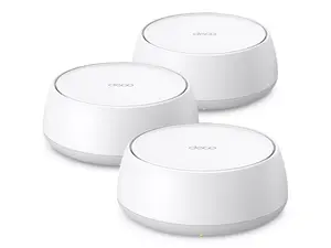 TP-Link BE3600, Vit, Intern, Mesh-system, Dual-band (2,4 GHz / 5 GHz), Wi-Fi 7 (802.11be), 3600 Mbit/s