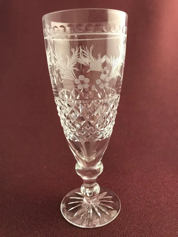 Kosta Boda – Elvira Madigan Champagne strut – design Fritz Kallenberg