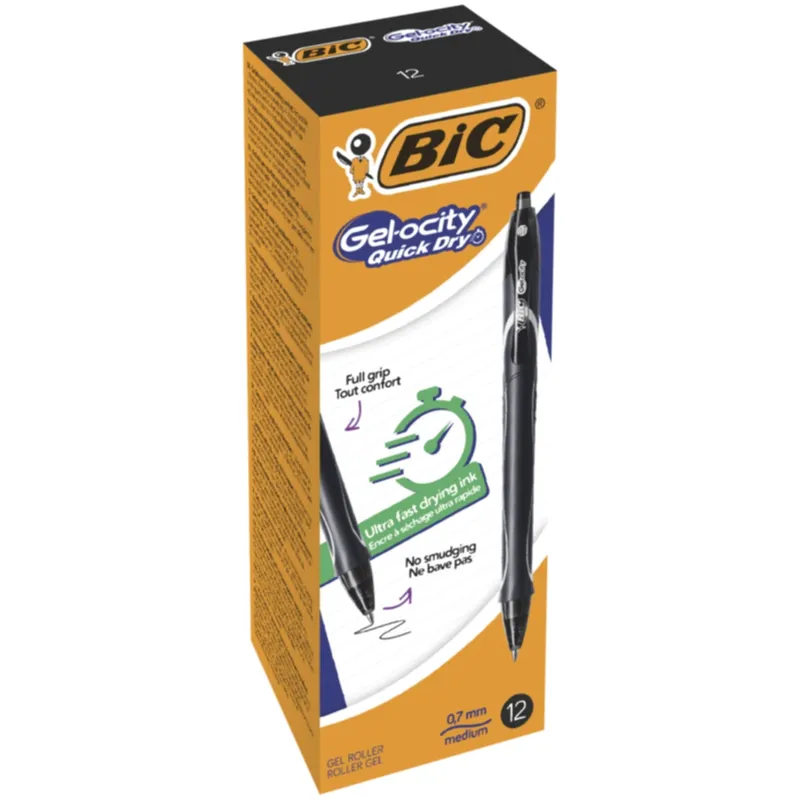 BIC Gel-ocity quick dry 0.7 (12) (#4664)