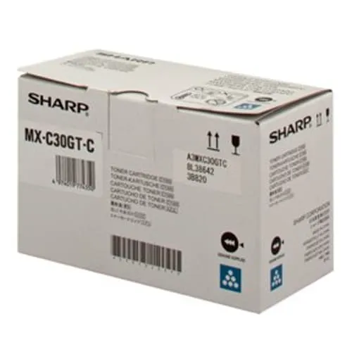Sharp toner MXC35TC original cyan 6 000 sidor