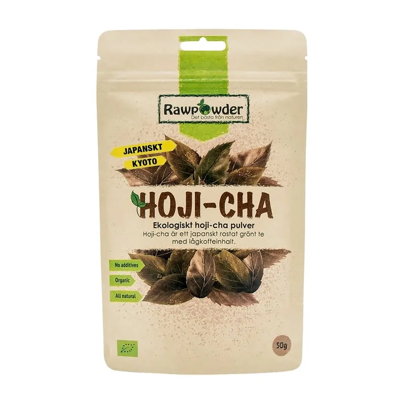 RawPowder Hoji-cha Pulver EKO, 50 g